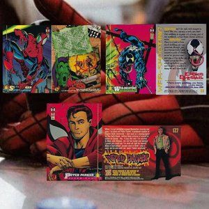 1994 Marvel Cards - Amazing Spiderman - Web-Shooting Venom - Goblin's Journal